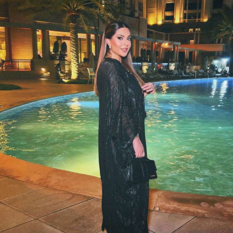 2 Pieces Set Shining Jacquard Muslim Women Abaya Dress With Inner Sleeveless Dress