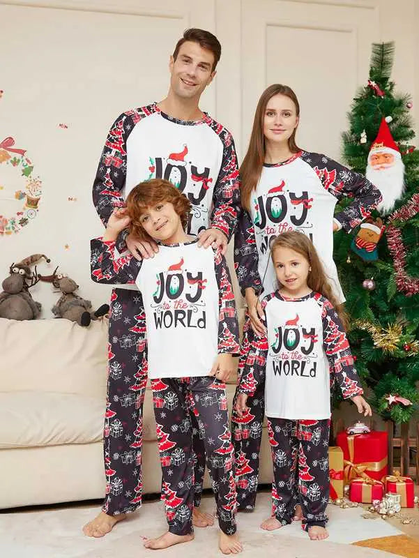 Funny family holiday pajamas sale