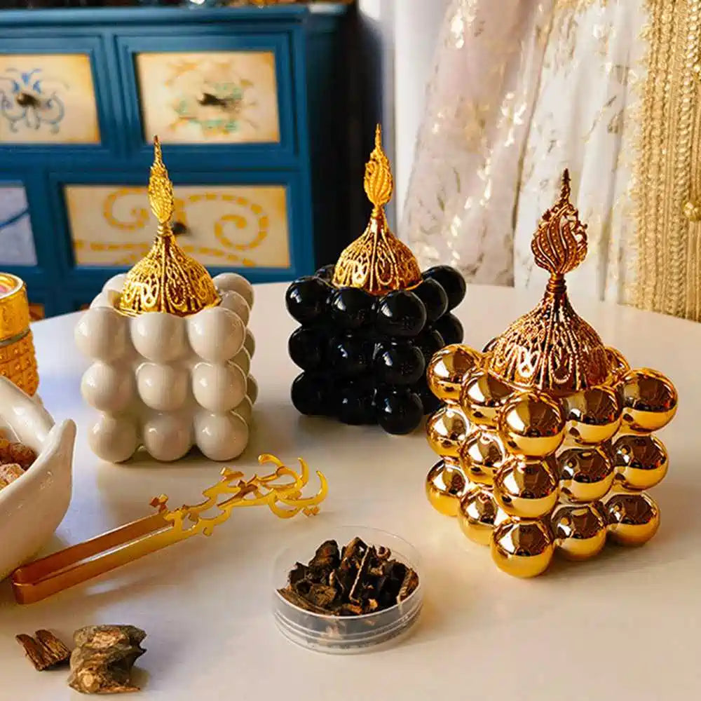 Golden, White, Black