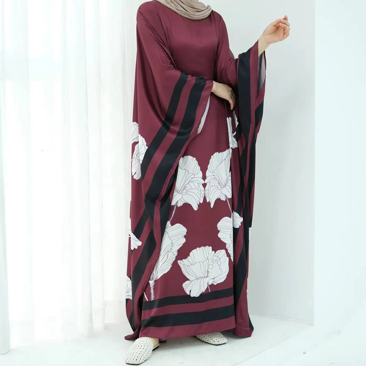 Green, Maroon, Pink, White