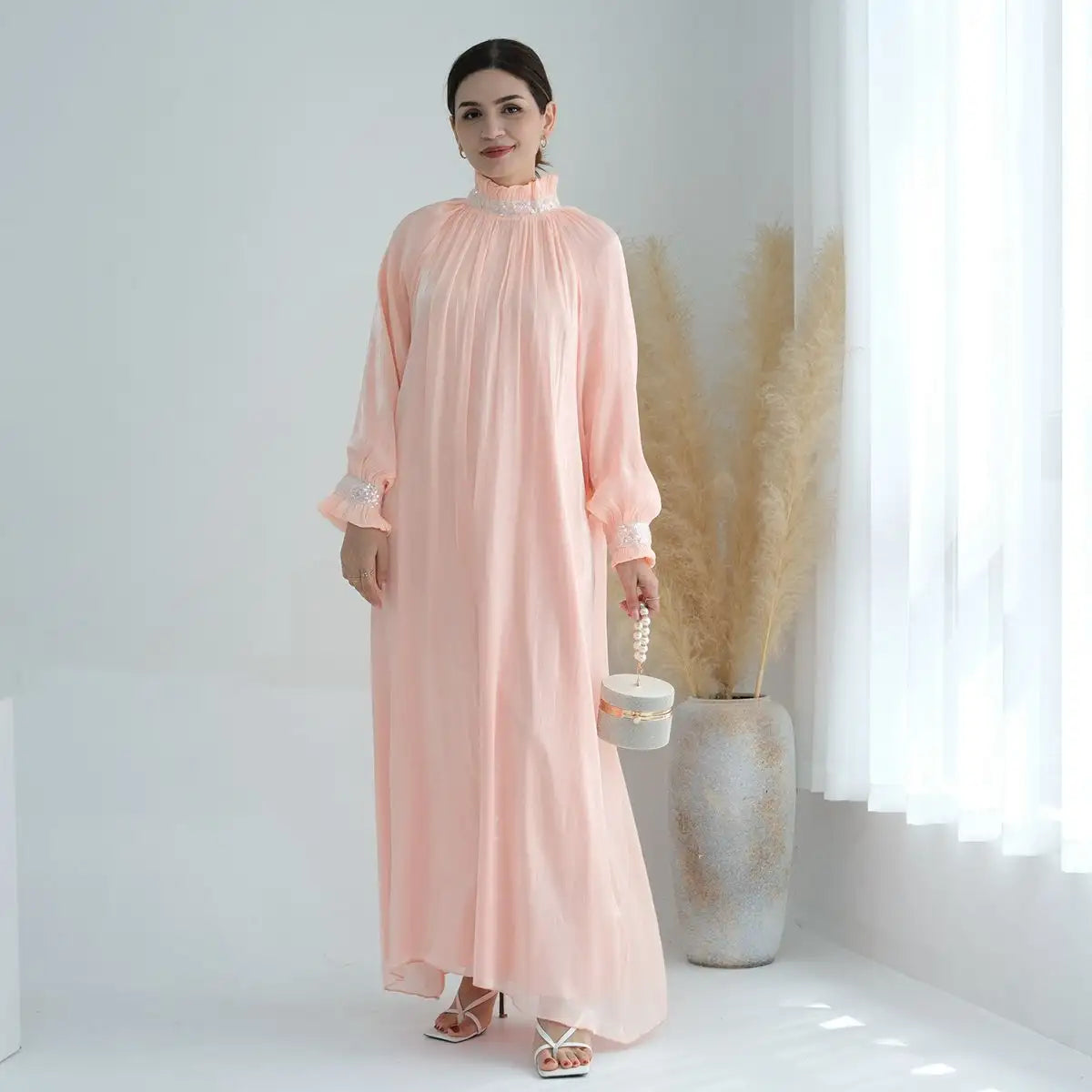 Coffee, Pink, Light Green, Apricot