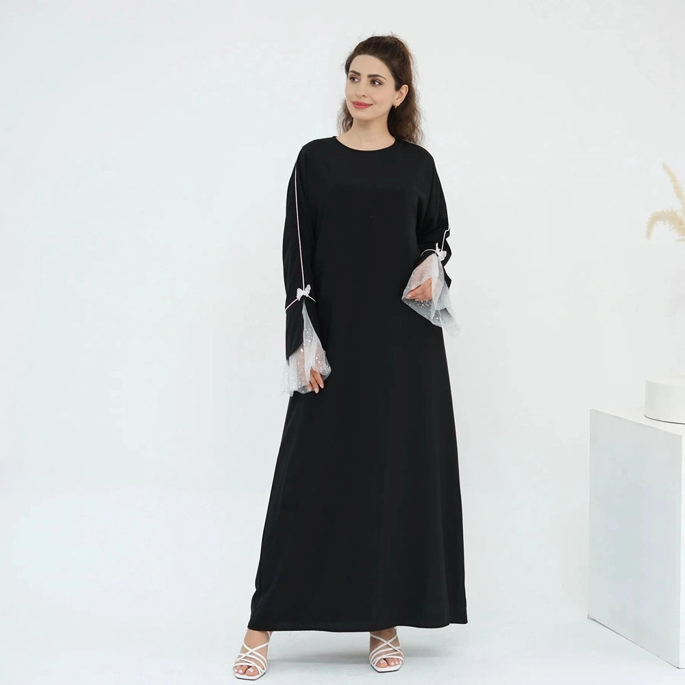 Nida Lace Abaya Dress - #251016