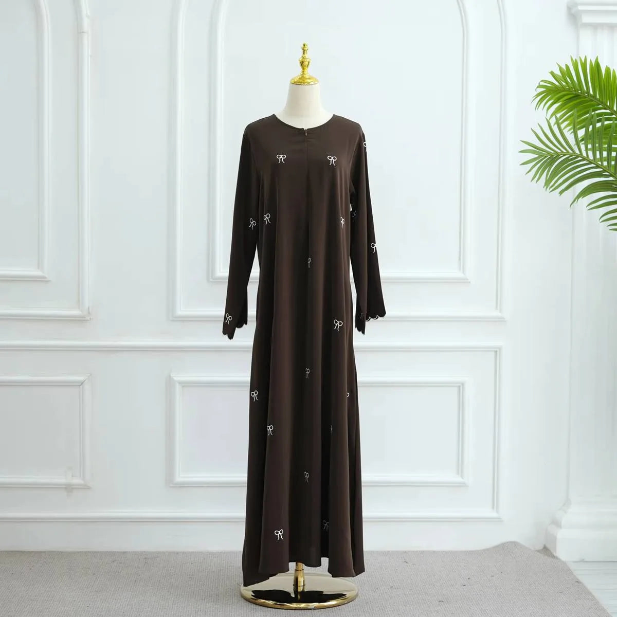 Coffee, Dark Blue, Apricot, Maroon, Black