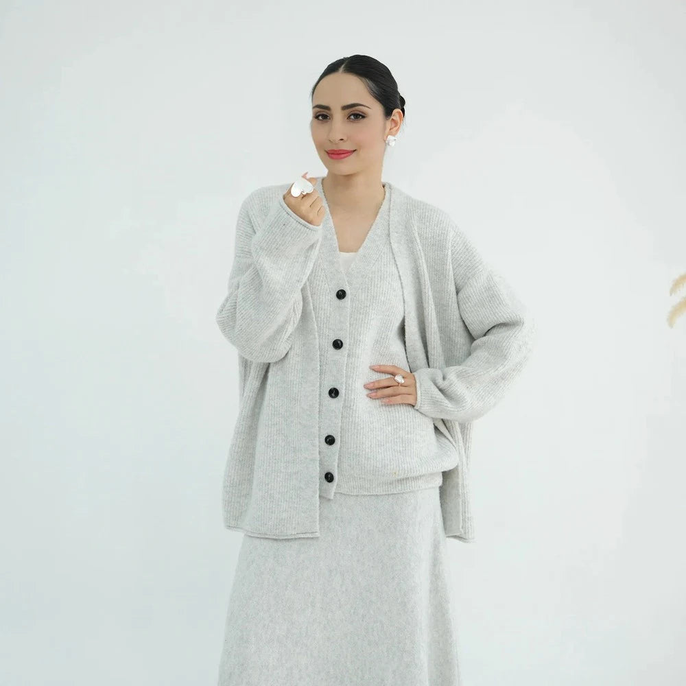 Coffee, White, Light Gray, Dark Gray