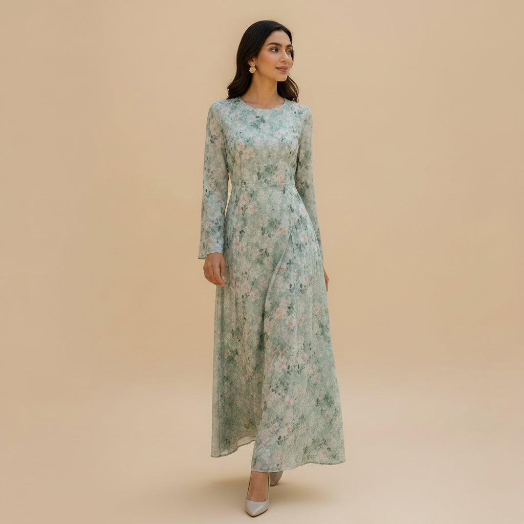 muslim cotton dress Women Printed Abaya With Lining and Back Strap #26 – Urgarment Color:Customized founders-sale-picks Women's Whistles Bodycon Dresses Long sleeve 60022 Navy Blue Complete