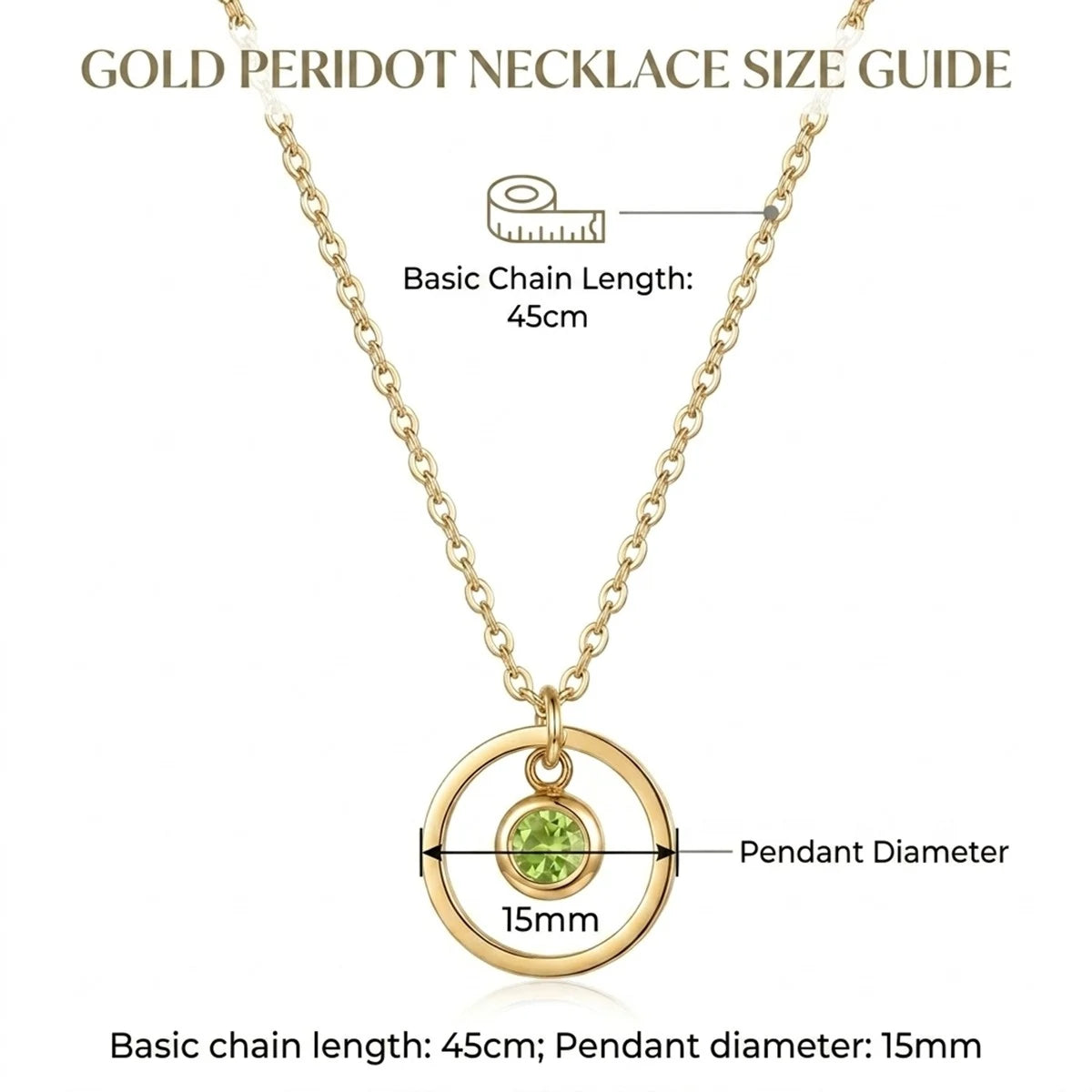 Birthstone Necklace- Gold/Silver/Rose Gold - Gift For Mom/Grandmother/Girlfriend - #16