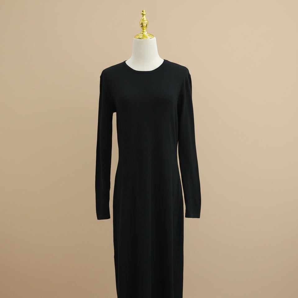 Muslim Women Hollow Open Abaya Dress #261080