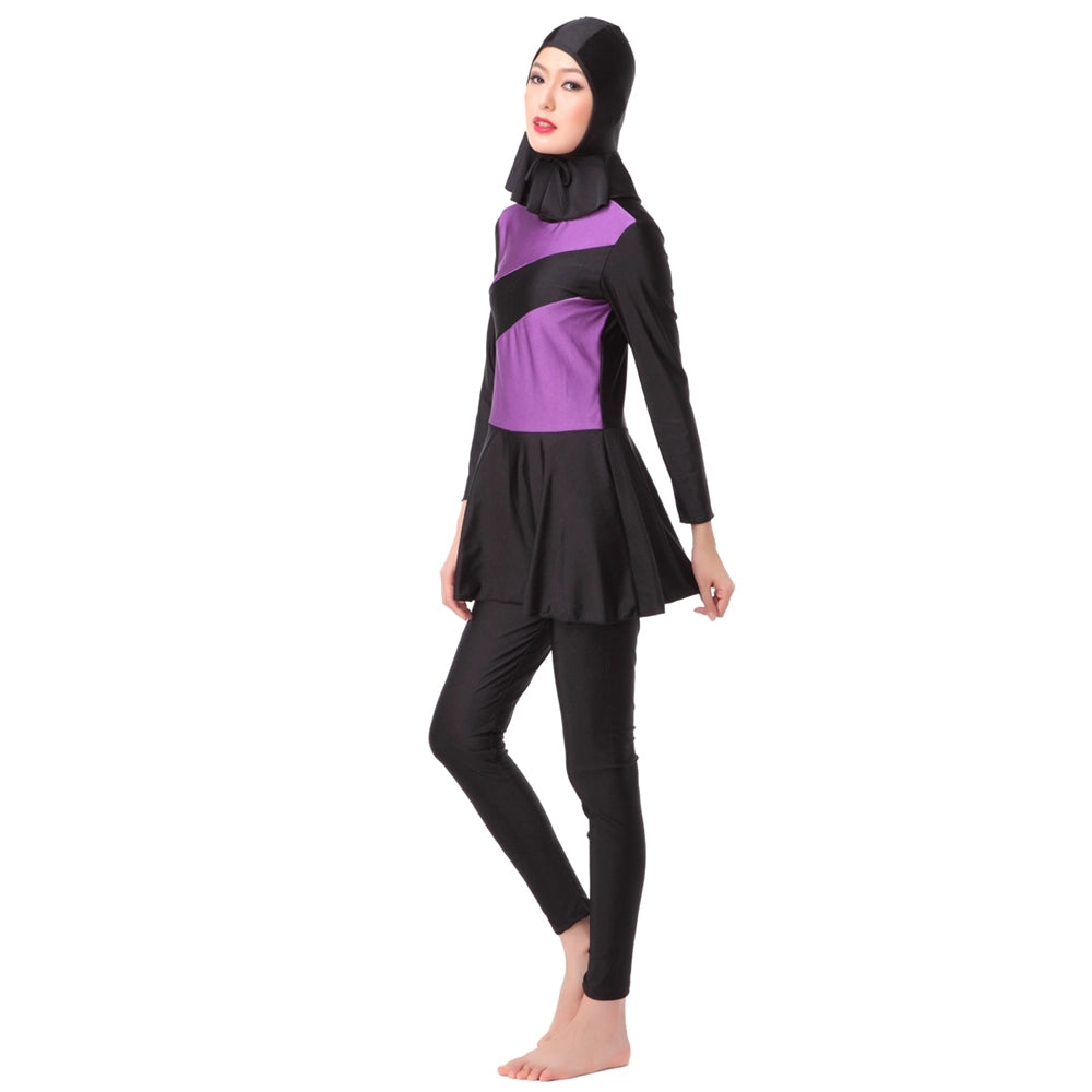 Gray, Purple, Orange