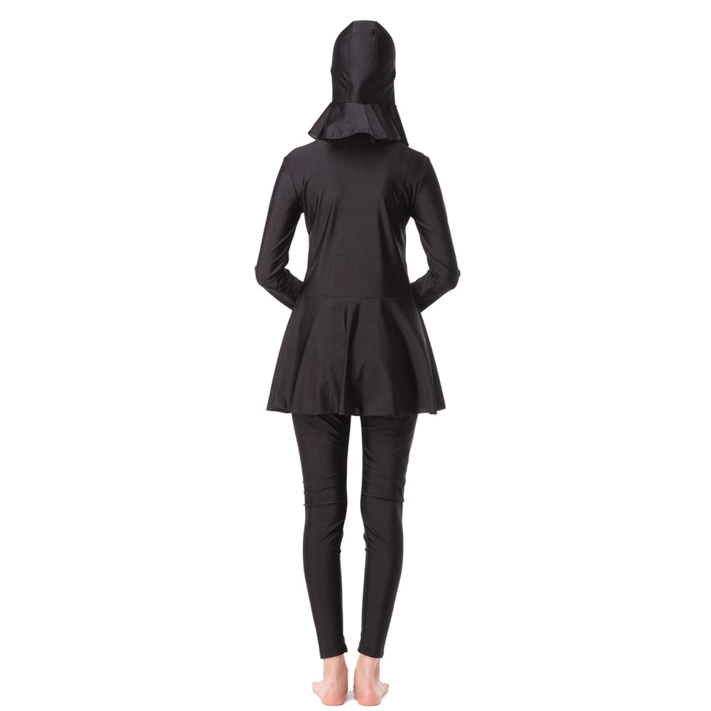 3 Pieces Set Muslim Women Burkinis Swimwear Swimsuit Bathing Suit #2510D