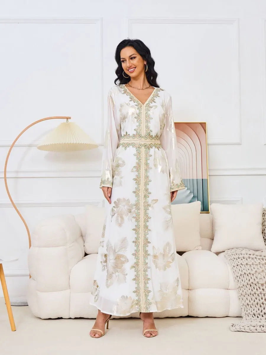 Eid Bronzing Caftan Kaftan Dress For Celebration And Evening Party #25 Urgarment Eid Bronzing Caftan Kaftan Dress For Celebration And Evening Party #25 Urgarment