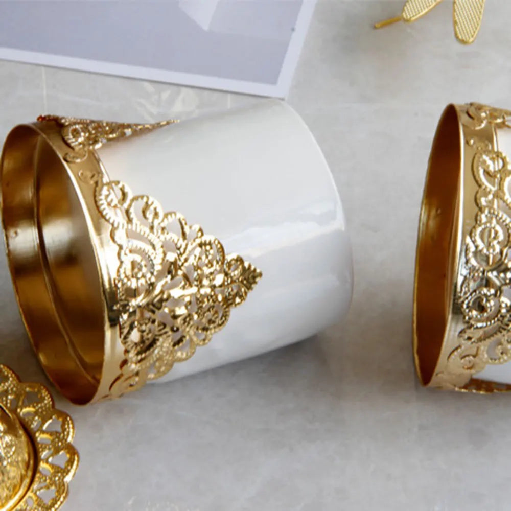 Golden Middle East Arab Home Decor Ceramic Bakhoor Incense Burner Holder