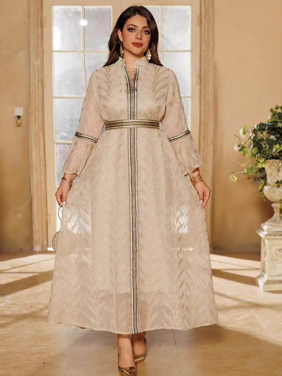 Eid Doris Embroidery Caftan Kaftan Dress Urgarment Eid Doris Embroidery Caftan Kaftan Dress Urgarment