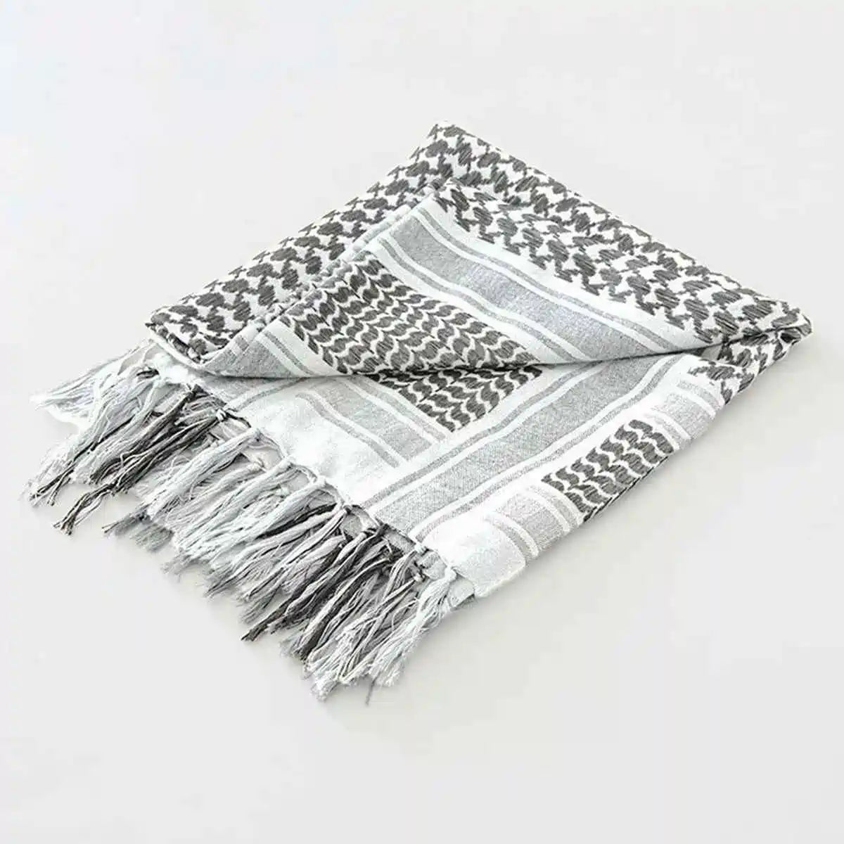 100% Cotton Palestinian Keffiyeh Scarf