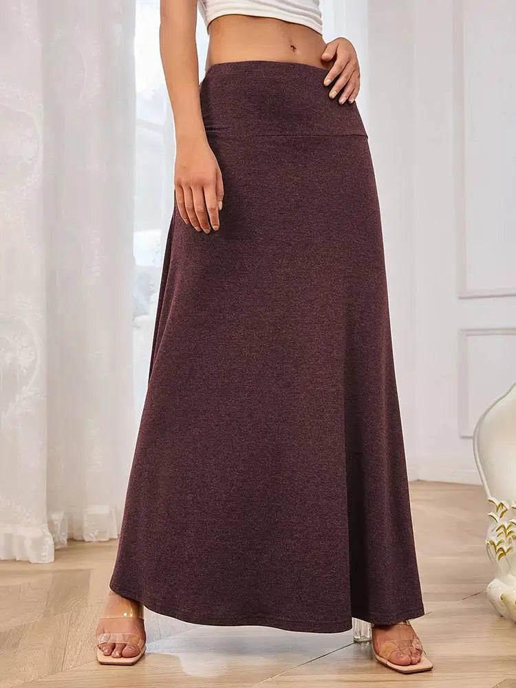 Long Knitted Skirt