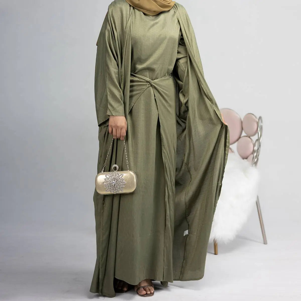 Coffee, Army Green, Beige, Black