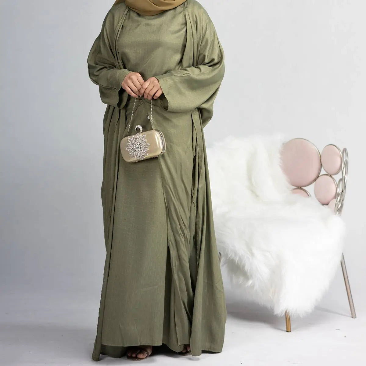 Coffee, Army Green, Beige, Black