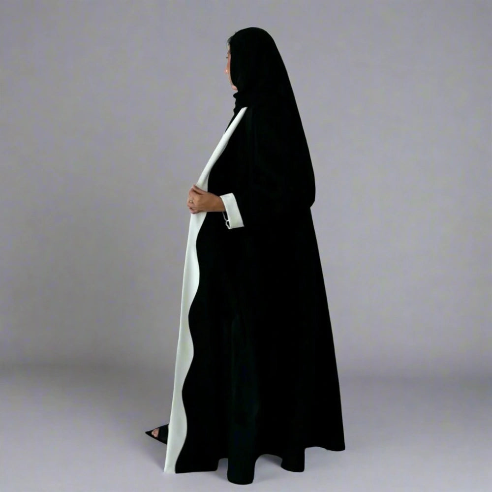 Arab Dubai Cardigan Open Abaya Dress #25220