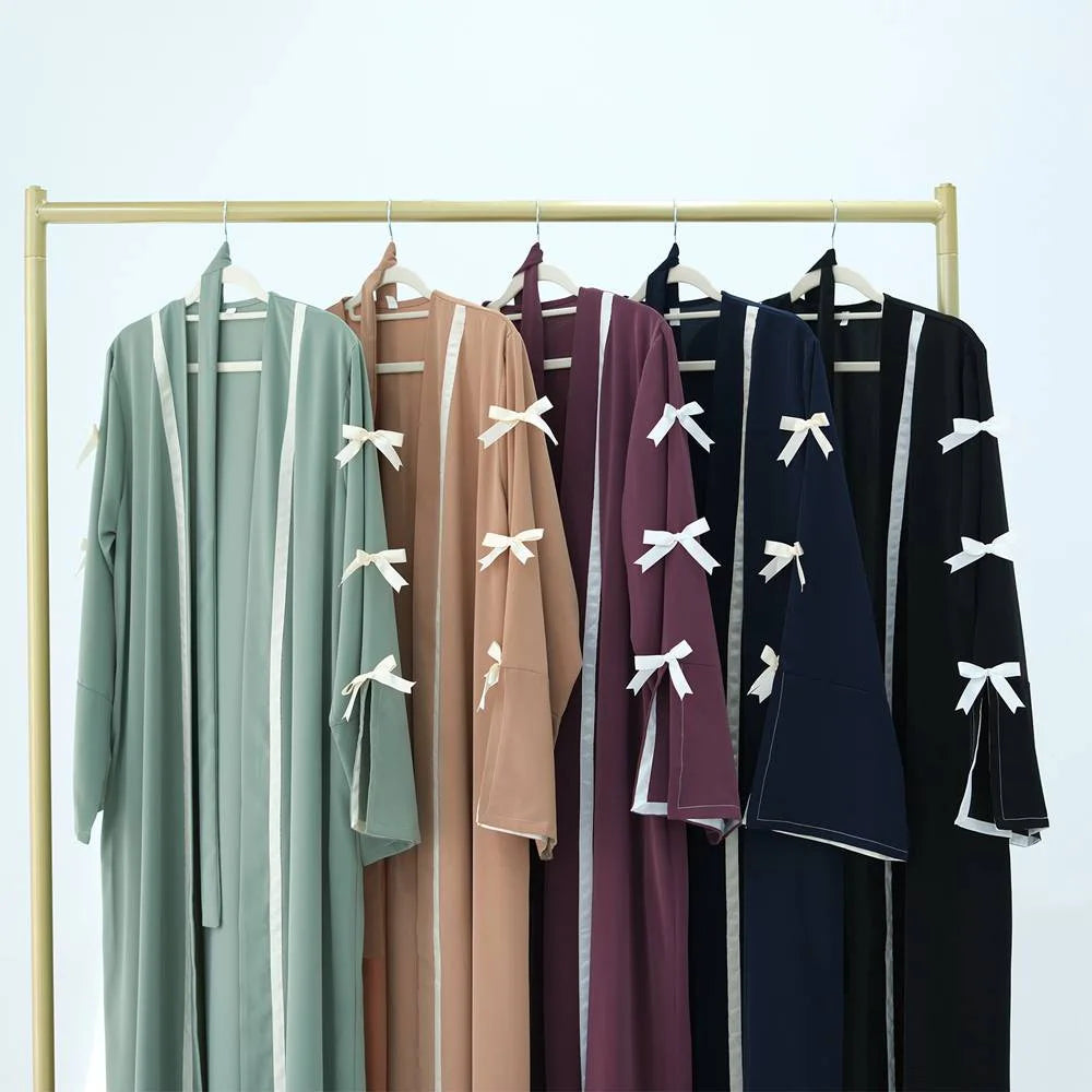 Khaki, Green, Purple, Dark Blue, Black