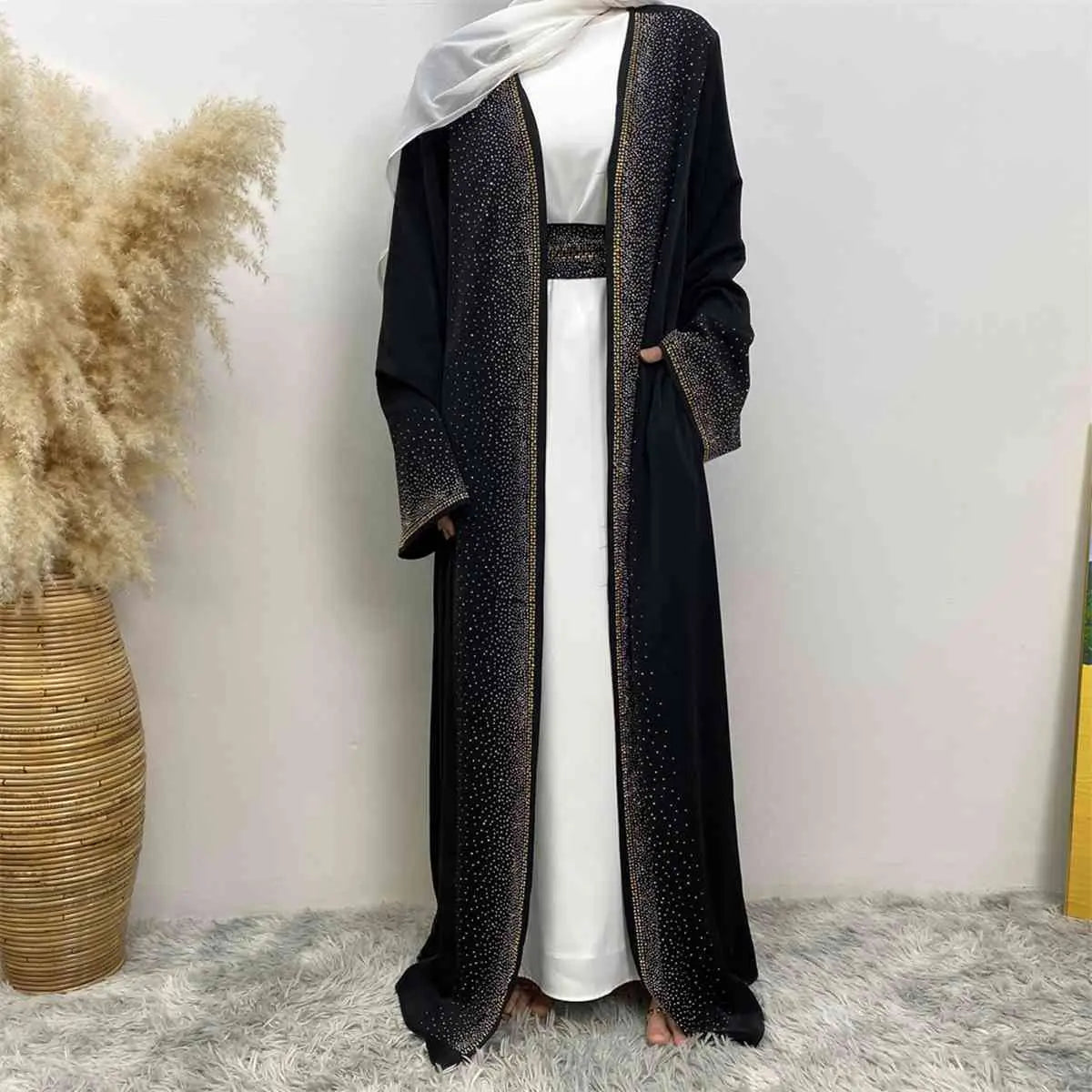 Latest wedding outlet black abaya designs