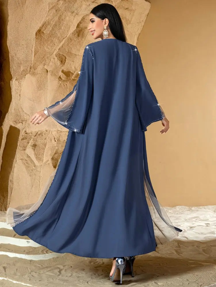 Dusty Blue, Pink, Light Pink