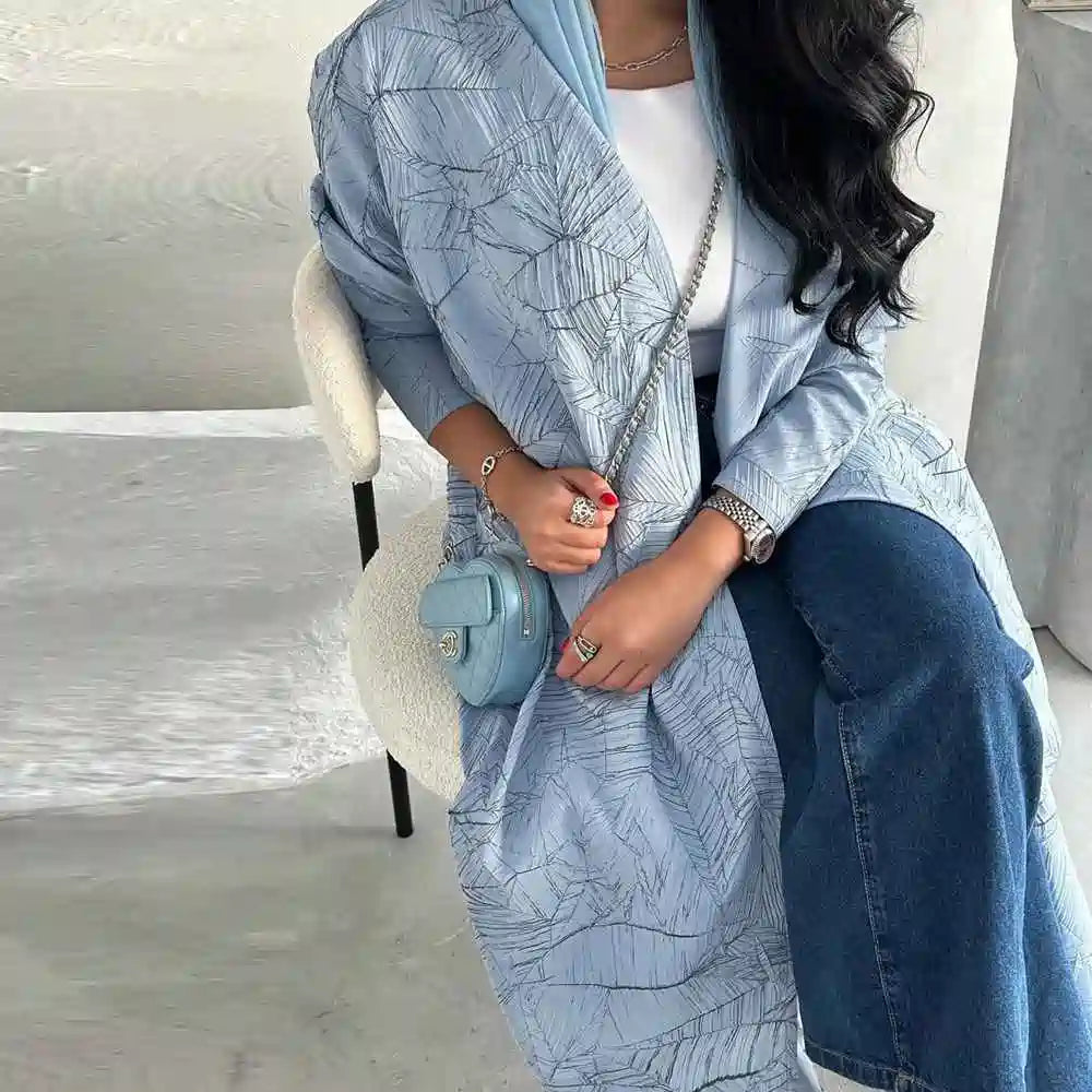 White, Sky Blue, Black