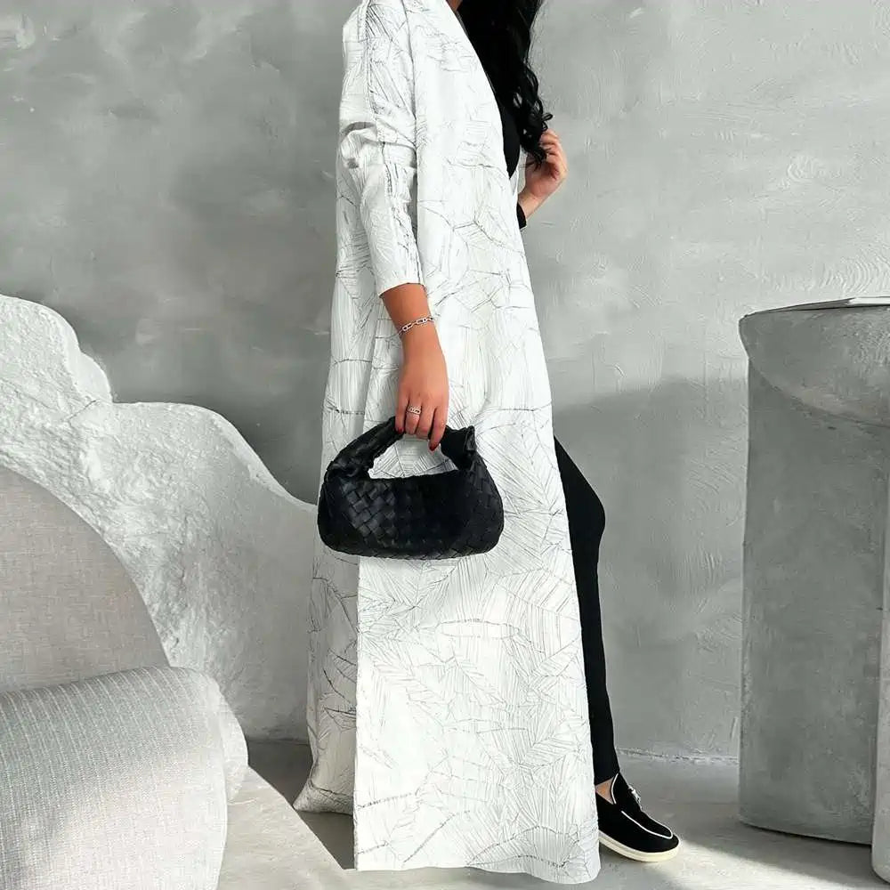 White, Sky Blue, Black