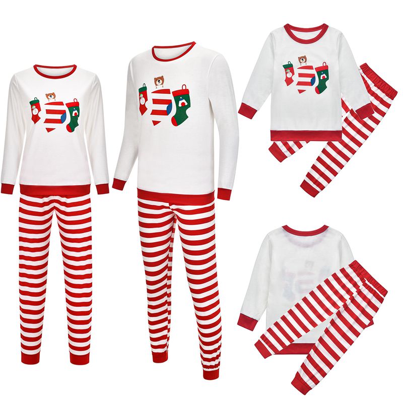 Plain Christmas Matching Family Pajamas Set – Urgarment