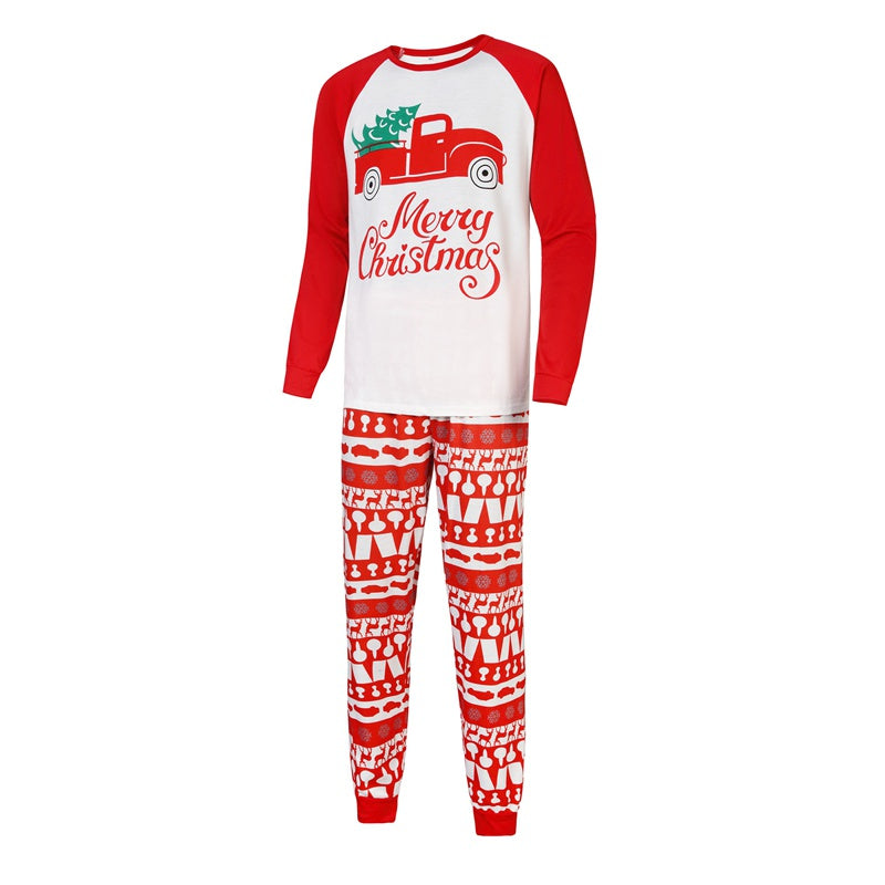 Plain Christmas Matching Family Pajamas Set – Urgarment