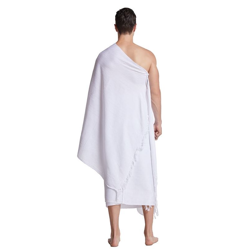 2 Pieces Men Hajj Umrah Clothing Ihram Ehram Ahram