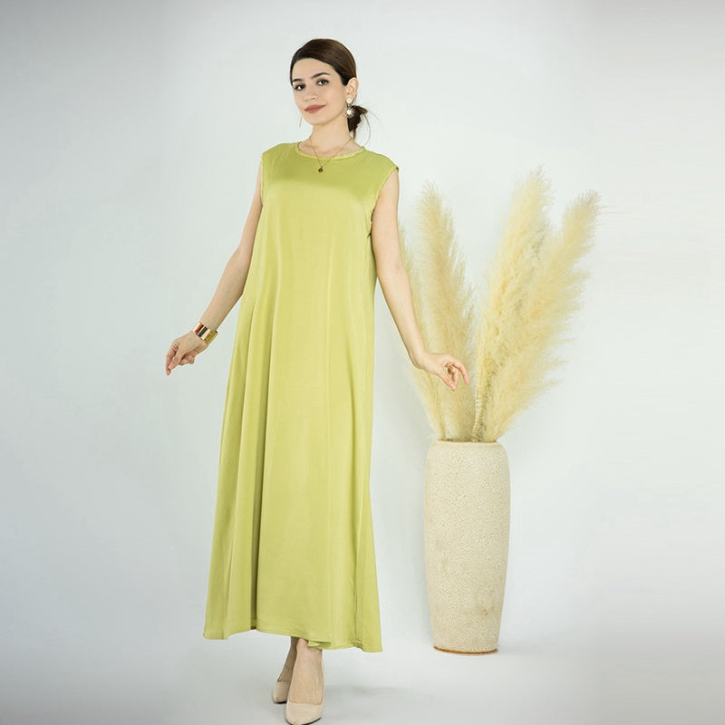 Muslim Women Underdress Sleeveless Inner Slip Under Dress