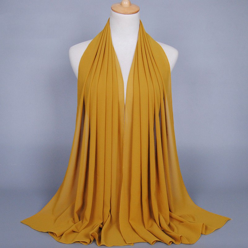 37 Color Options Muslim Women Chiffon Hijab Scarf