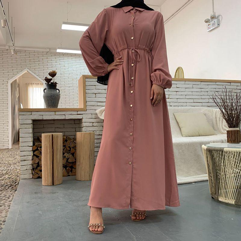 Button shop up abaya