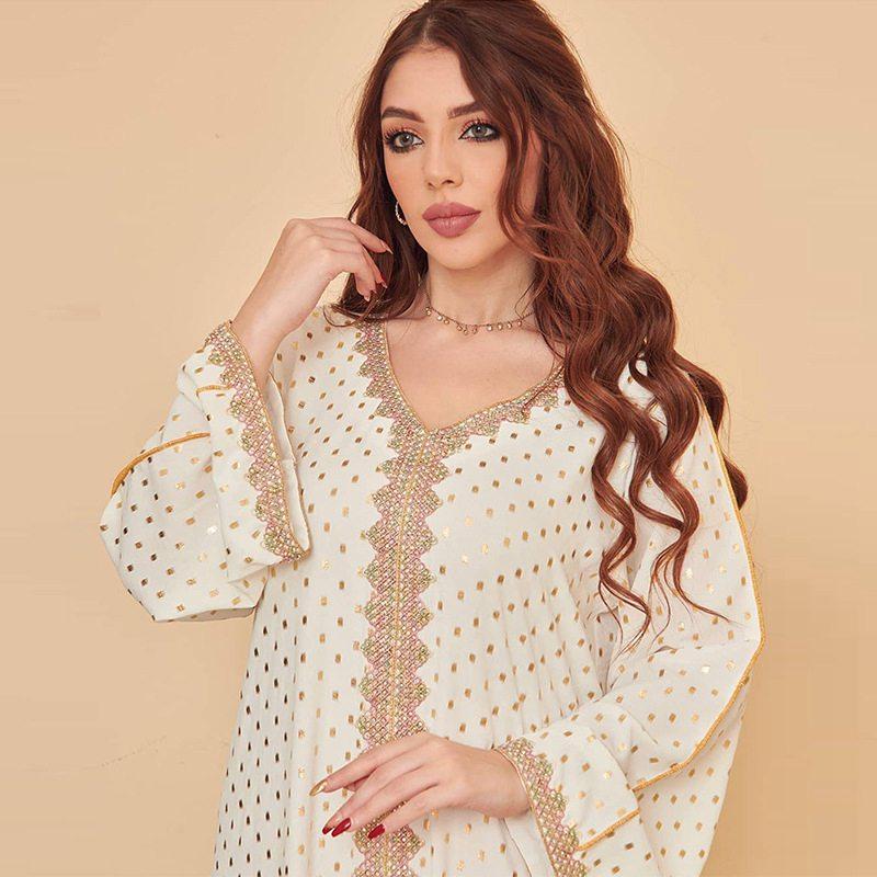 Eid Dress 11 Color Options Middle East Turkish Moroccan Women Bronzing Luxury Caftan Kaftan Dress Eid Dress 11 Color Options Middle East Turkish Moroccan Women Bronzing Luxury Caftan Kaftan Dress