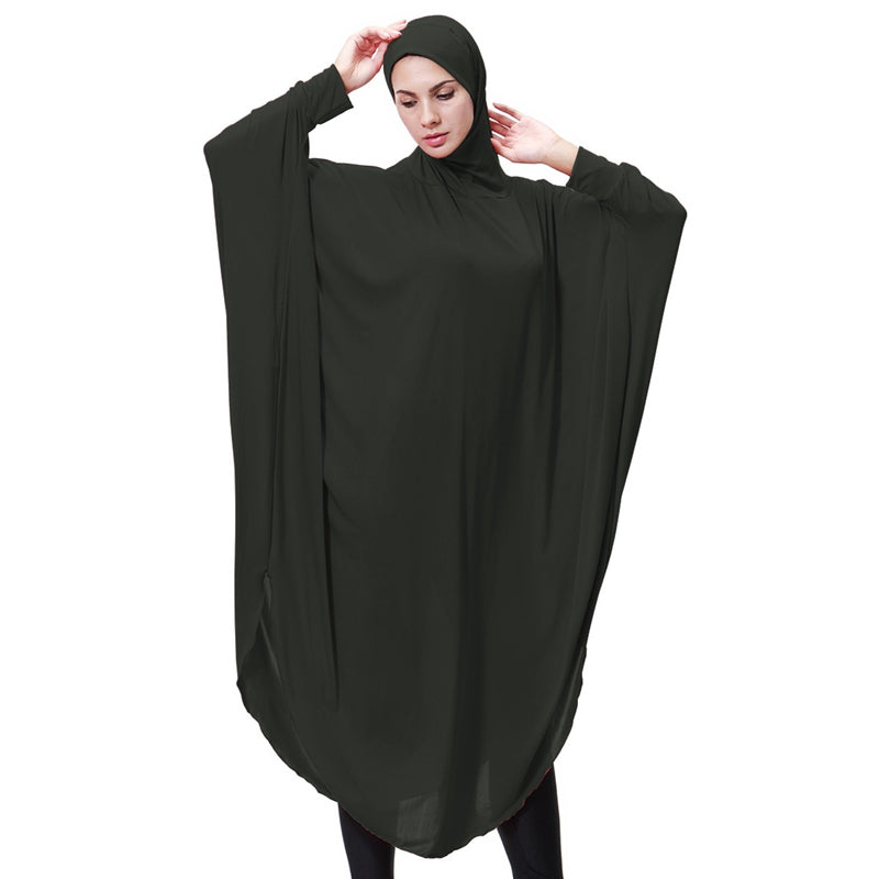 Long Prayer Jilbab With Sleeves For Arab Women