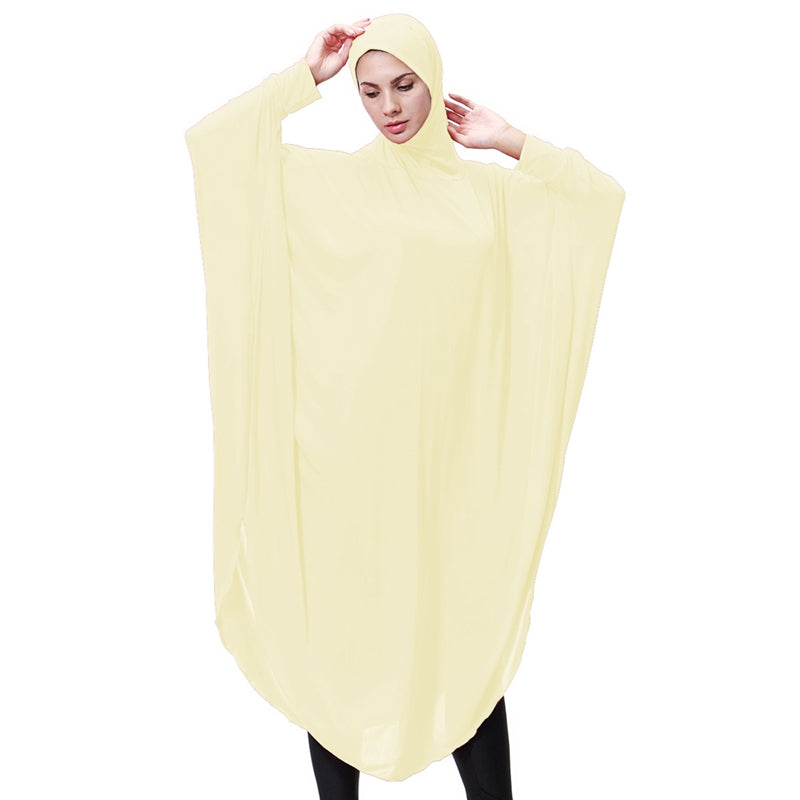 Long Prayer Jilbab With Sleeves For Arab Women