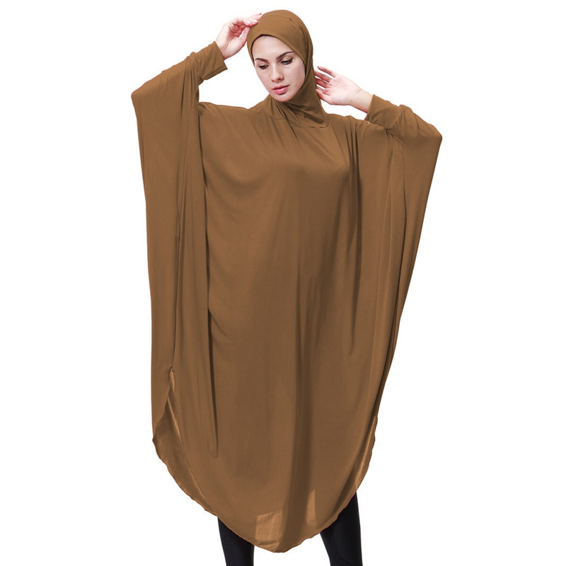 Long Prayer Jilbab With Sleeves For Arab Women