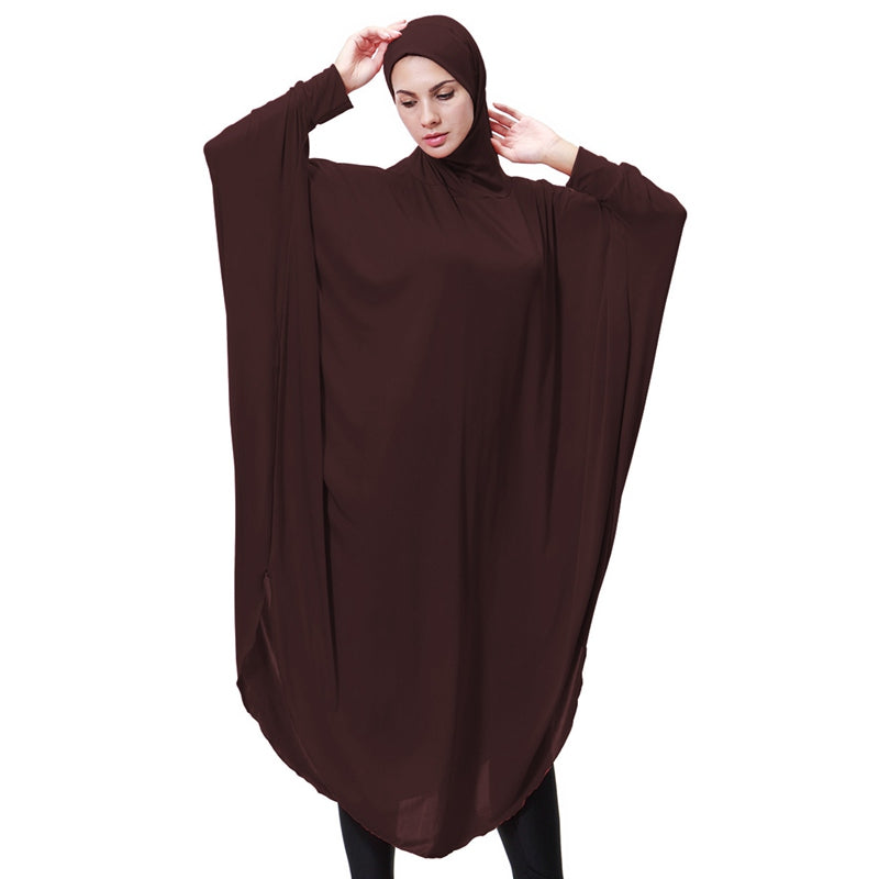 Long Prayer Jilbab With Sleeves For Arab Women