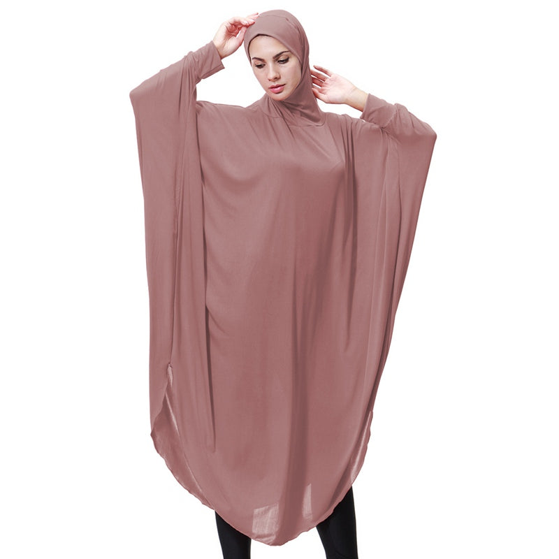 Long Prayer Jilbab With Sleeves For Arab Women
