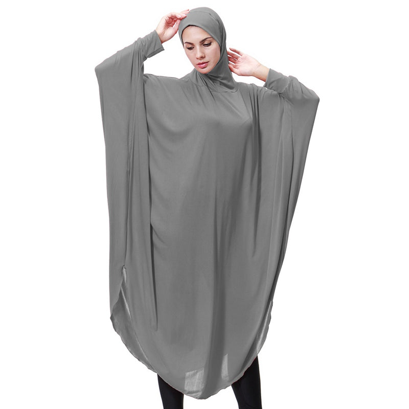 Long Prayer Jilbab With Sleeves For Arab Women