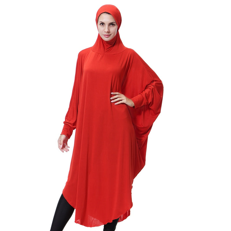 Long Prayer Jilbab With Sleeves For Arab Women