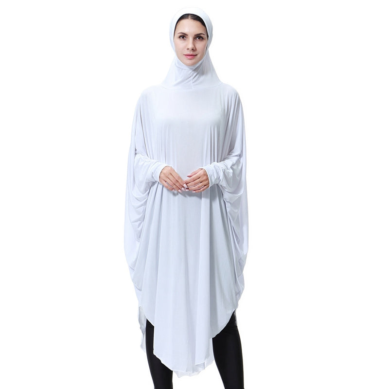 Long Prayer Jilbab With Sleeves For Arab Women