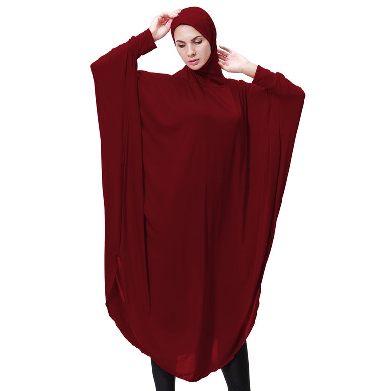 Long Prayer Jilbab With Sleeves For Arab Women