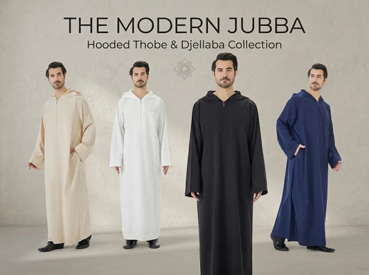 Arab Men’s Hooded Thobes: Shop the Best Jubba & Djellaba Styles