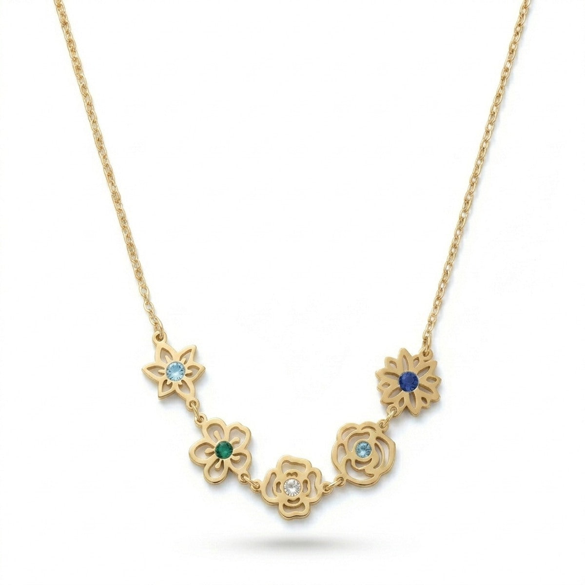 Birth Flower Necklace
