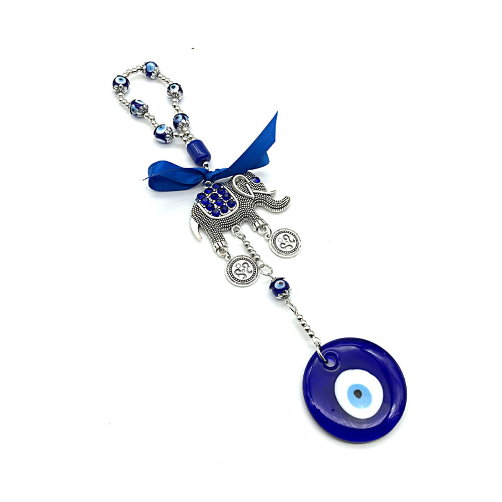 Blue Evil Eye Decor Wall Hanging Ornament Door Hanger Home Protection #EBE091