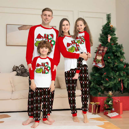 Christmas Pjs Matching Family Loungewear Pajamas Set