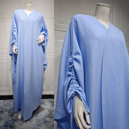 Farasha Batwing Sleeve Cardigan Open Abaya Dress For Muslim Women