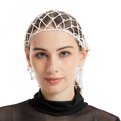 Artificial Silk Beads Muslim Women Hijab Inner Caps Underscarf Women Undercap