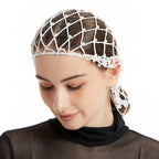 Beads Muslim Women Hijab Inner Caps Underscarf Women Undercap