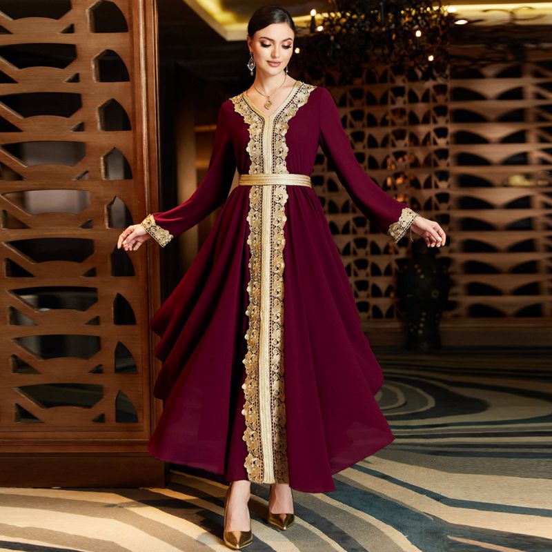 kaftan dress with hijab